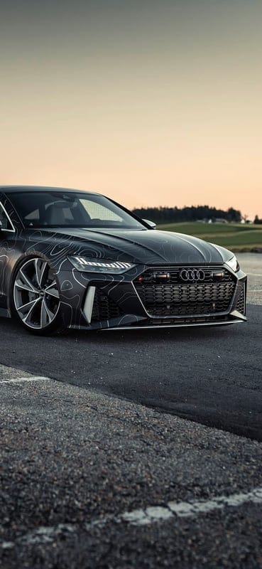 Audi, Car, Audi Rs7, Vehicles, Black Car, mobile wallpaper, android wallpaper, iPhone wallpaper, phone wallpaper 
