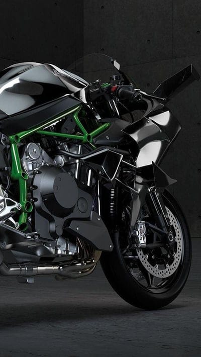 Kawasaki Ninja H2r Sidelook, kawasaki ninja h2r, sidelook, sports bike, black color, mobile wallpaper, android wallpaper, iPhone wallpaper, phone wallpaper