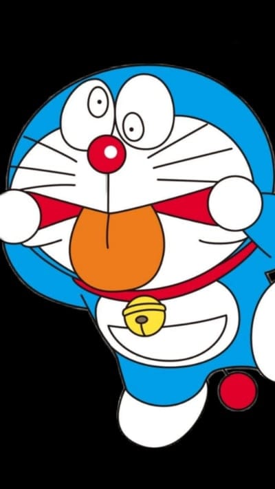 Doraemon,Funny Look,blue,cartoon,animated