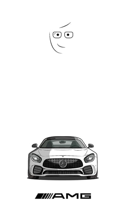 Mercedes Benz AMG gt, autos, car, carros, gt cars, turbo, white, white car, mobile wallpaper, android wallpaper, iPhone wallpaper, phone wallpaper
