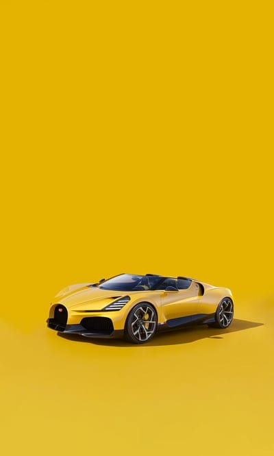 bugatti chiron,bugatti,cat,yellow,yellow background