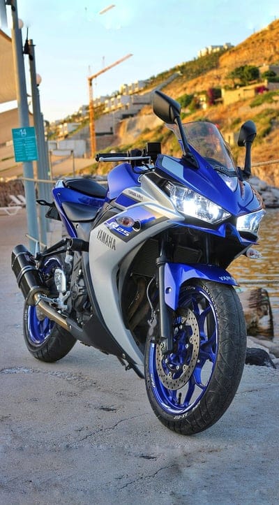 Yamaha R25, bike, bodrum, motor, r3, yzf r25, mobile wallpaper, android wallpaper, iPhone wallpaper, phone wallpaper
