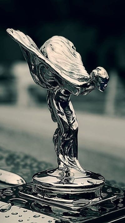 Rolls Royce Live, Silver Emblem, logo, car, royal, mobile wallpaper, android wallpaper, iPhone wallpaper, phone wallpaper