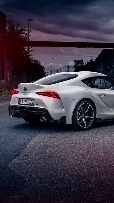 Toyota Supra, car, new, white, mobile wallpaper, android wallpaper, iPhone wallpaper, phone wallpaper