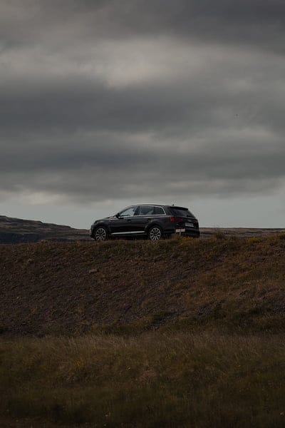 audi q7, audi, car, suv, black, side view, mobile wallpaper, android wallpaper, iPhone wallpaper, phone wallpaper