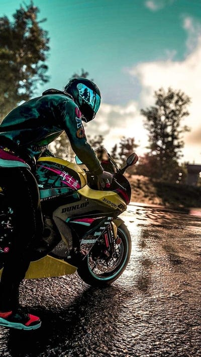 Bike, Rider On Bike, mobile wallpaper, android wallpaper, iPhone wallpaper, phone wallpaper