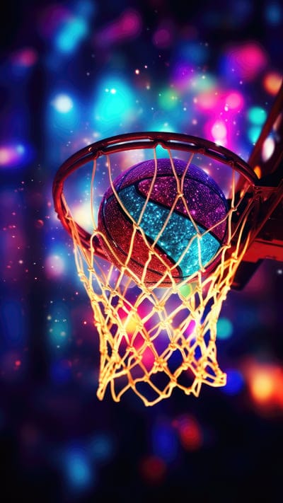 basketball net,ring,ball,basketball,hoop,art