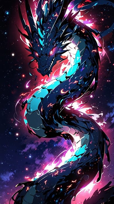 Aura,Aura Dragon,Glowing Dark,Black,Dragon,Big,Cool,Dragon Wallpaper,Ai Wallpaper,Art,Wallpaper,Animal