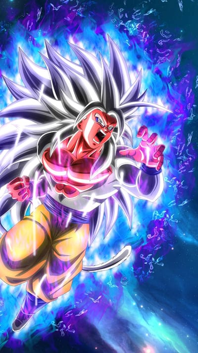 Goku, Dragon Ball, fan art, Super Saiyan, Ultra Instinct, power, anime, character, energy, intense, transformation, epic