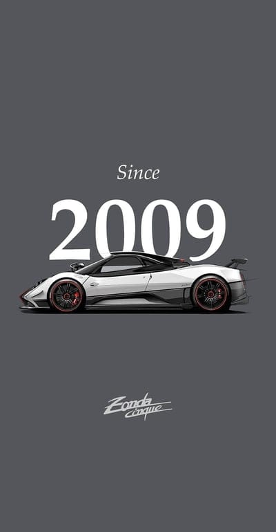 Pagani Zonda Cinque, car, prototype, supercar, mobile wallpaper, android wallpaper, iPhone wallpaper, phone wallpaper