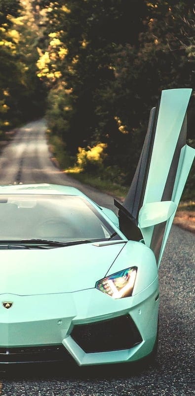Aventador, coupe, lamborghini, lp 700-4, sports car, turquoise, vintage, mobile wallpaper, android wallpaper, iPhone wallpaper, phone wallpaper