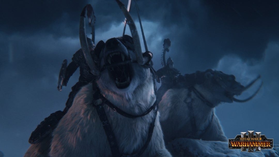 Total War Warhammer III Kislev War Bear Cavalry Desktop Wallpaper