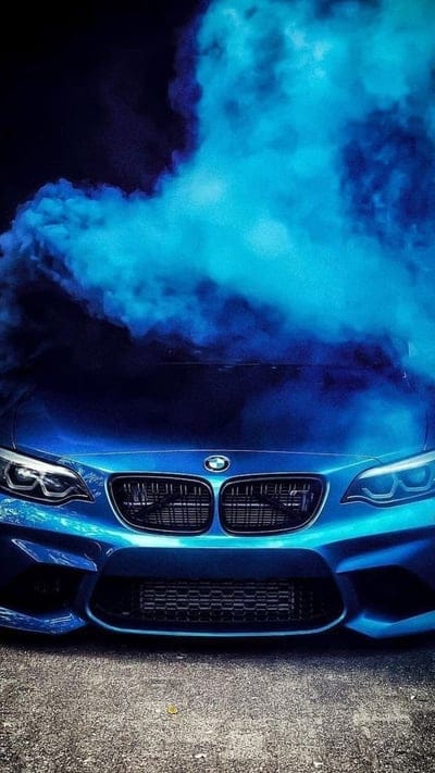 blue car auto, best, cool, smoke, top, mobile wallpaper, android wallpaper, iPhone wallpaper, phone wallpaper