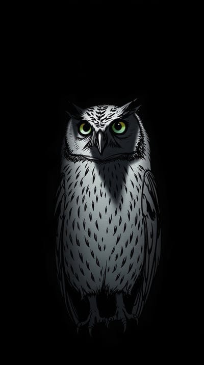 Bird,Sketch,Hand Drawn,Color Sketch,Hd Backgrounds,Hd Wallpapers,4k wallpapers,8k wallpapers,High Quality,Hand Made,Owl,Majestic,Dark
