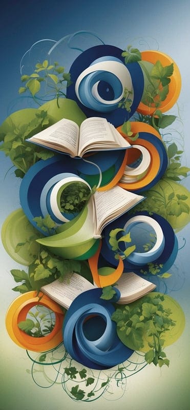 Cool,Books,Abstract