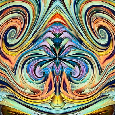 pattern,waves,reflection,abstraction,colorful