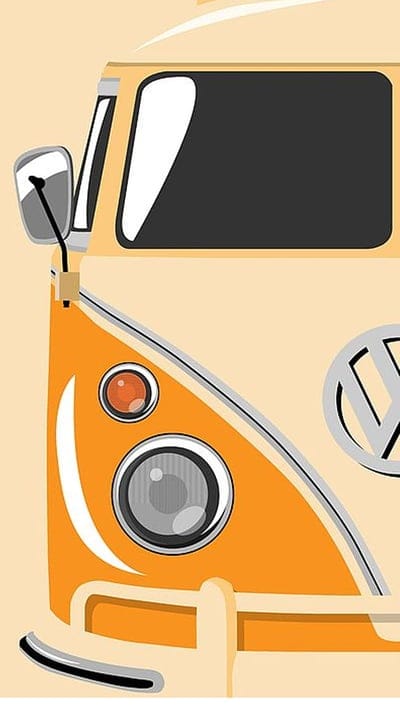 Combi t1, car, combi, hippy, retro, t1, vintage, volkswagen, yellow, mobile wallpaper, android wallpaper, iPhone wallpaper, phone wallpaper