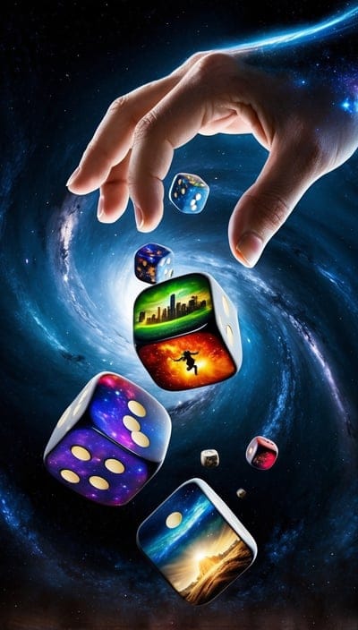 Dice,Life,Hand,Ultimate,Multi Verse,Parallel Universe