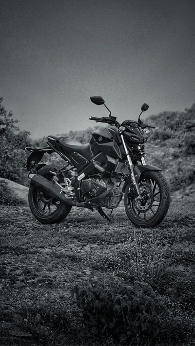 Mt 15, Black Effect, bike, yamaha, mobile wallpaper, android wallpaper, iPhone wallpaper, phone wallpaper