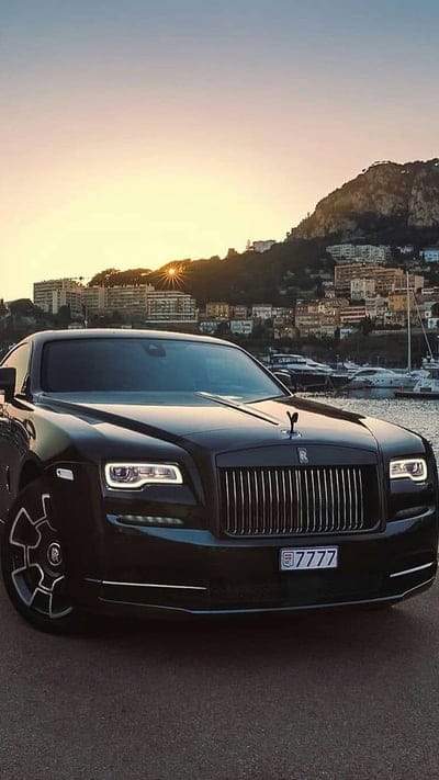 rolls royce ghost, black, car, shine, royal, mobile wallpaper, android wallpaper, iPhone wallpaper, phone wallpaper