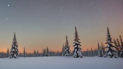 Cool,Fun,Night,Beautiful,trees,Snow,Ice,Snow Covered,Horizon,Icy