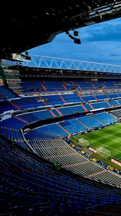 Santiago Bernabeu Stadium football stadium, Real Madrid Stadium, soccer, football, 