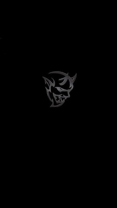 Cars, Dodge Hellcat Logo, mobile wallpaper, android wallpaper, iPhone wallpaper, phone wallpaper