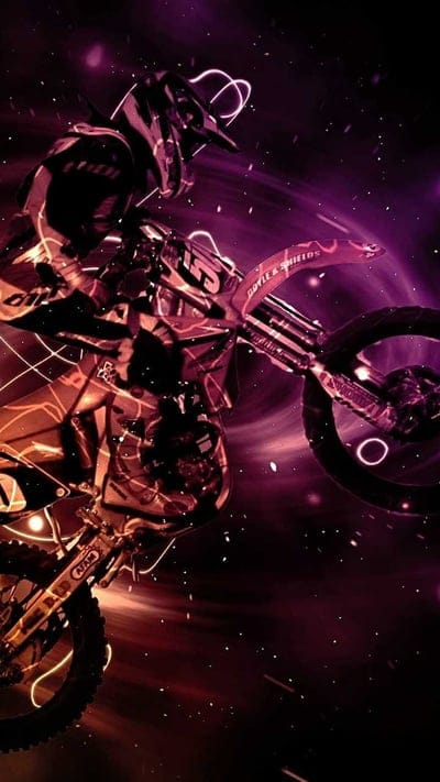 Motocross Lights, bike, cross, motorcycle, racer, reluque, world, xiaomi, mobile wallpaper, android wallpaper, iPhone wallpaper, phone wallpaper