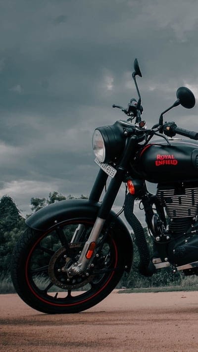 Bullet, Red Color Bike, bullet ke, mobile wallpaper, android wallpaper, iPhone wallpaper, phone wallpaper