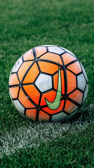 Football, nike,grass