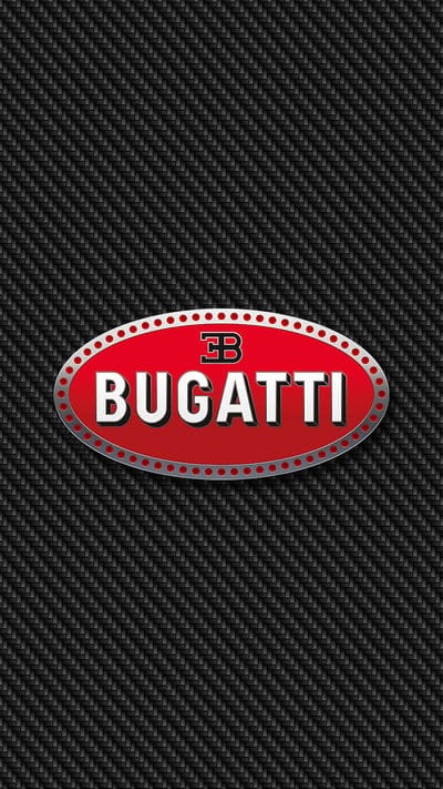 Bugatti Red Logo, bugatti logo, car, mobile wallpaper, android wallpaper, iPhone wallpaper, phone wallpaper