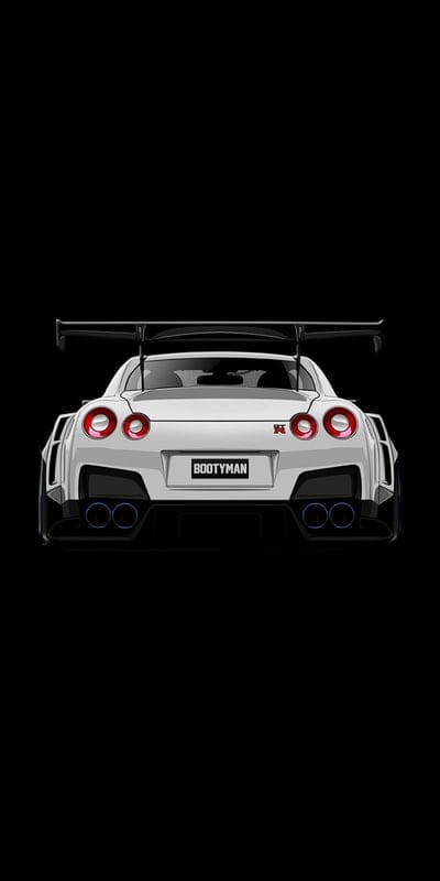 Nissan GTR R35, booty, car, carros, edc, mobile wallpaper, android wallpaper, iPhone wallpaper, phone wallpaper