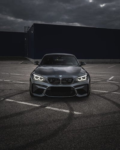 bmw m3, bmw, car, front view, gray, mobile wallpaper, android wallpaper, iPhone wallpaper, phone wallpaper