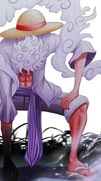 Gear 5 Monkey D. Luffy Art One Piece
