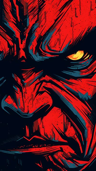 monster,eyes,evil,macro,art