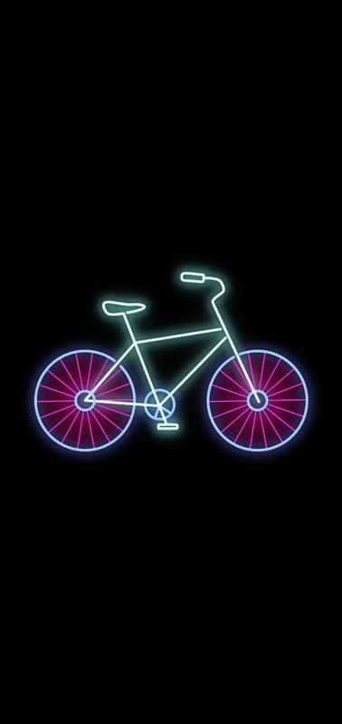 Bike, dubstep, flash, hello, lightning, minimal, neon, phone, premium, tech, theme, mobile wallpaper, android wallpaper, iPhone wallpaper, phone wallpaper