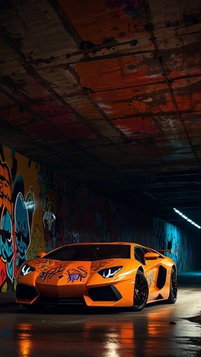 Lambo,Graffiti,Cool