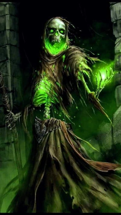 Neon reaper, reapers, skulls