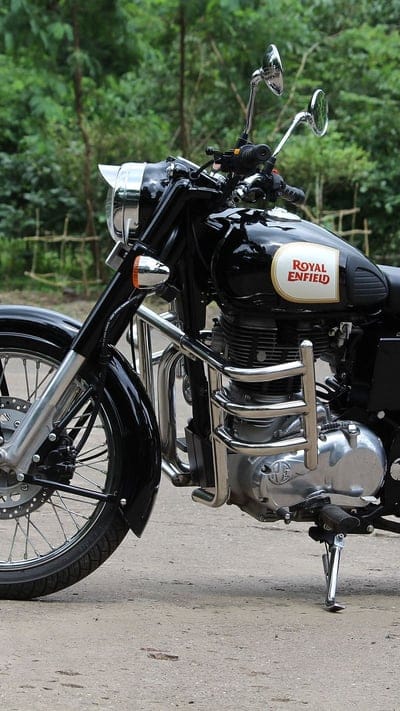 Royal Enfield Live, Classic 350, bike, bullet, black shine, mobile wallpaper, android wallpaper, iPhone wallpaper, phone wallpaper