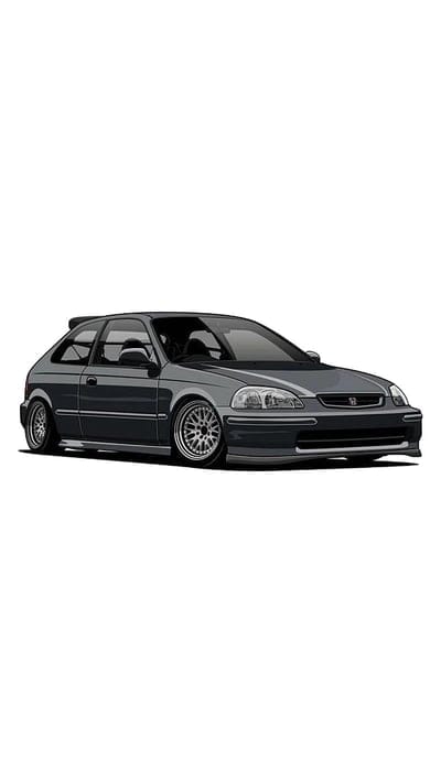 honda, car, carros, civic, jdm, mobile wallpaper, android wallpaper, iPhone wallpaper, phone wallpaper