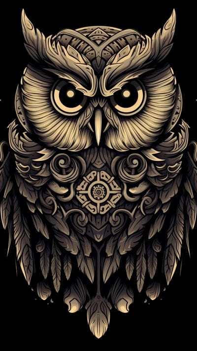 owl,bird,art,dark