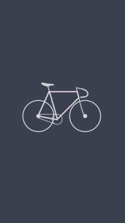 Bike, gray, simple, mobile wallpaper, android wallpaper, iPhone wallpaper, phone wallpaper