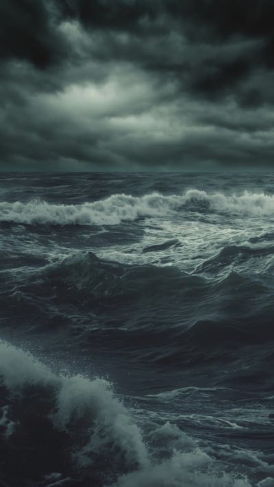 waves,strom,sea,sky,clouds