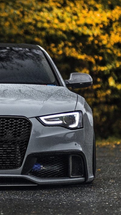 White Audi Car, white car, mobile wallpaper, android wallpaper, iPhone wallpaper, phone wallpaper