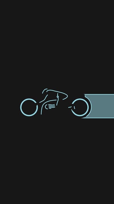 Blue, bike, mobile wallpaper, android wallpaper, iPhone wallpaper, phone wallpaper