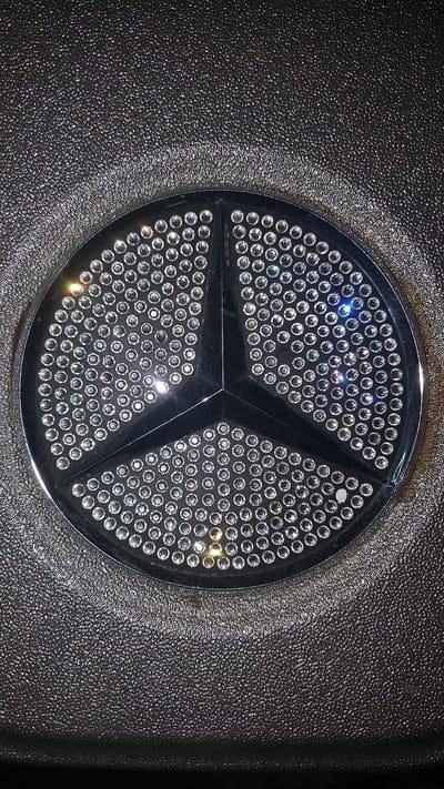 Mercedes Diamond Logo, mercedes benz, car, mobile wallpaper, android wallpaper, iPhone wallpaper, phone wallpaper