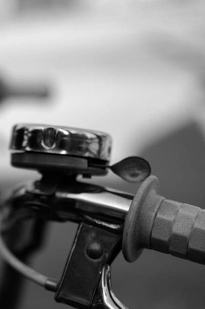 Bike bell, biking, blackandwhite, old school, mobile wallpaper, android wallpaper, iPhone wallpaper, phone wallpaper