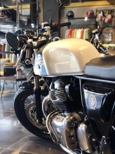 Bike Continental GT, bullet, car, continental gt 650, engine, motor, motorcycle, royal enfield, triumph, vr46, mobile wallpaper, android wallpaper, iPhone wallpaper, phone wallpaper