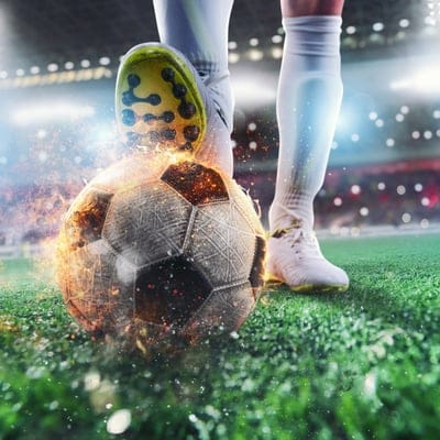 ball,fire,legs,soccer player,field,soccer