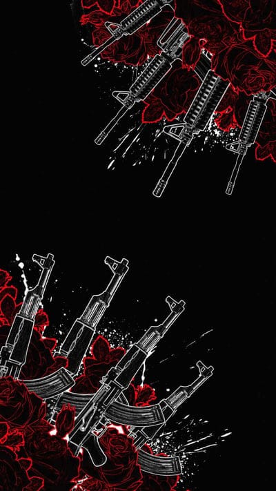 gunsandrose,redguns,roseguns